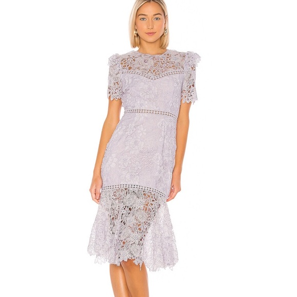 SAYLOR Lavender Lazuli Lace Dress
